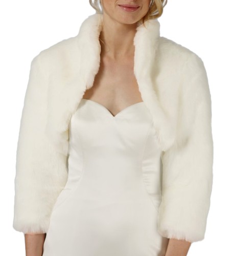 Faux fur long - faux, sleeve