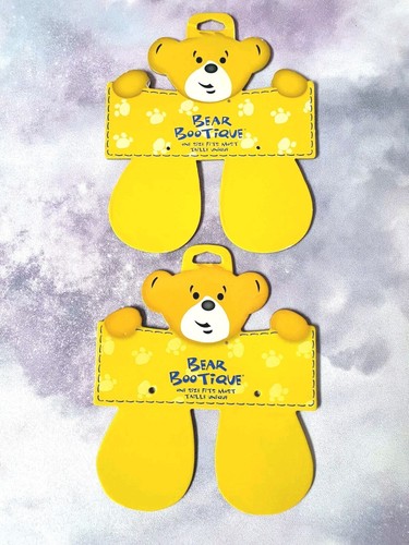 Build bear two yellow - bear,, shoe