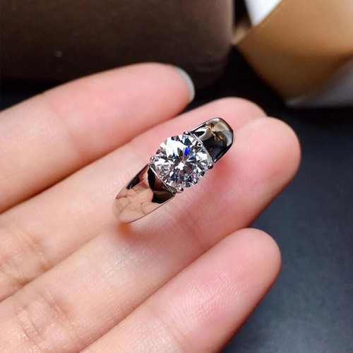 3ct round diamond solitaire - diamond,
