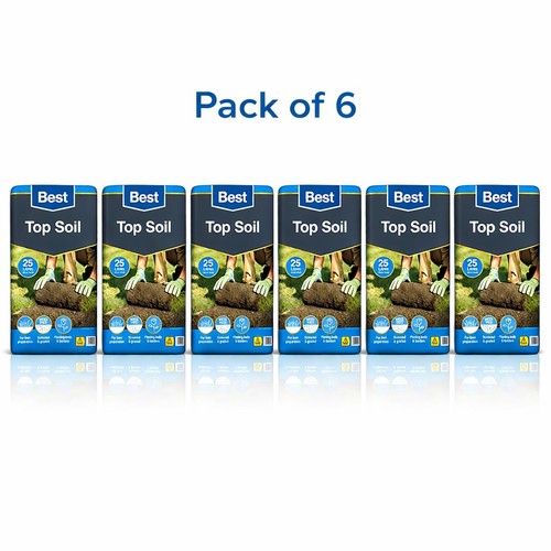 150l bulk topsoil 6x25l bags - bulk,