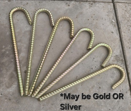 Steel ground stakes pegs - steel,