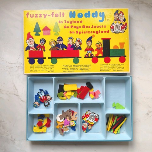 Vintage fuzzy felt - vintage, noddy
