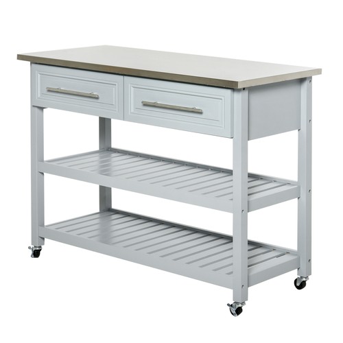Kitchen island stainless - kitchen,