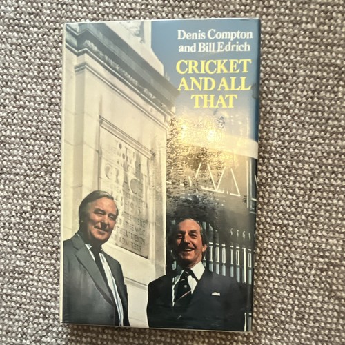 Cricket and all - and,