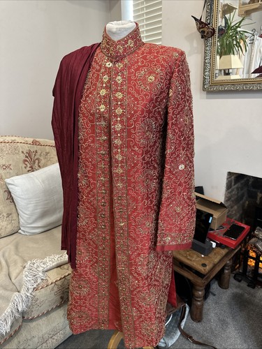Sherwani mens embroidered and - mens,