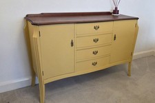 Antique bow fronted art - bow-fronted, deco