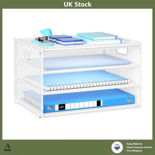 Elegant tier mesh desk - elegant, 4