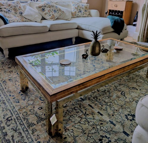 Vintage coffee table late - table, (late