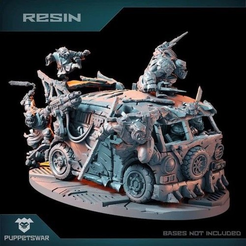 Ork orc ninja - turtle, van