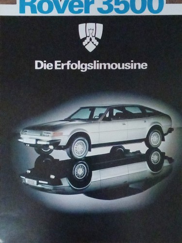 Rover 3500 brochure - 3500, 01/79