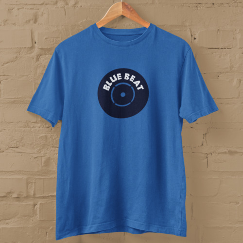 Blue beat records - blue, t-shirt