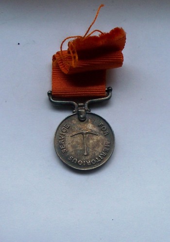 Rhodesia medal for - rhodesia, meritorious