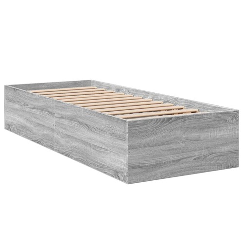 Bed frame home base grey - home,