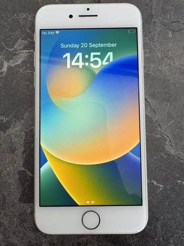 Apple iphone 64gb silver - 8,