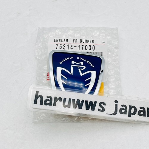 Oem toyota blue front emblem - toyota,
