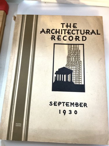 March 1929 architectural - 1929,
