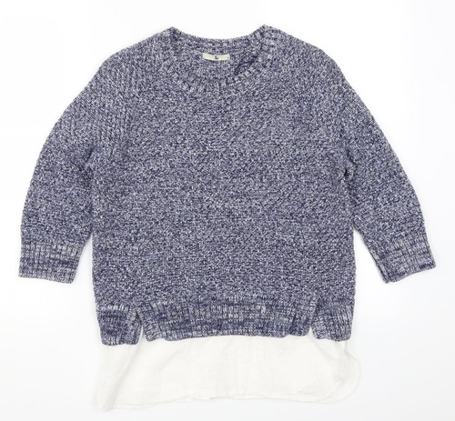 Womens blue knit pullover - ,