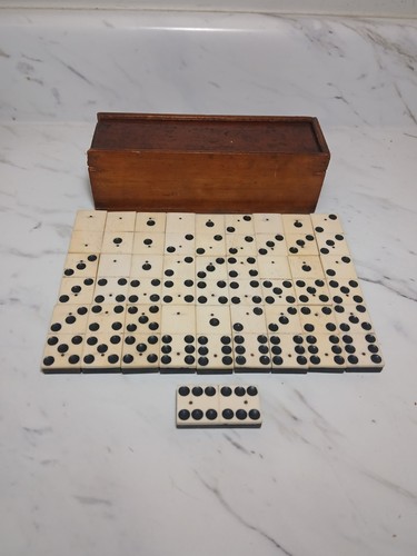 Antique ebony and ivory - antique,