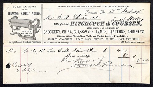 1875 hitchcock coursen - &,