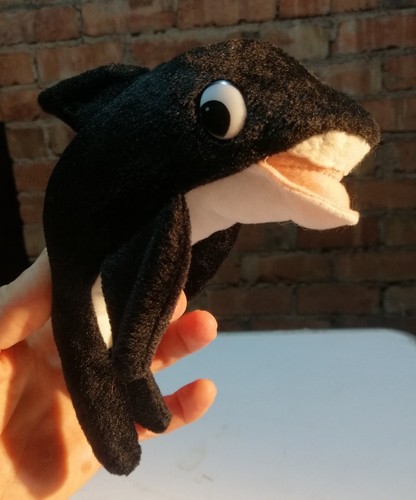 Dolphin small soft - black, &