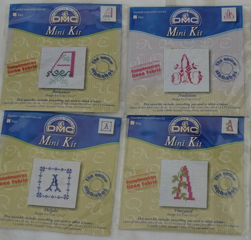 Dmc mini kit alphabet counted - dmc,