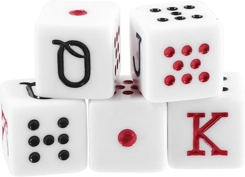 Vaguelly 5pcs poker - poker, set