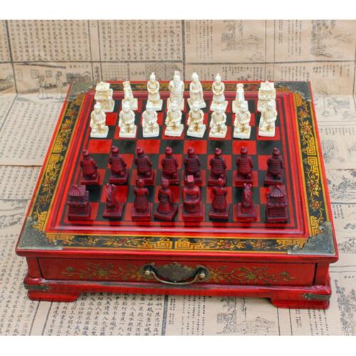 Wooden chinese chess board - chess,