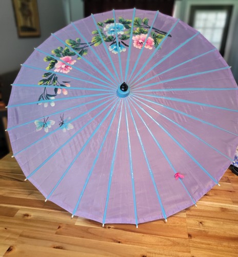 Vintage bamboo lavendar - vintage,