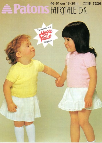 Knitting pattern girls short - girls,