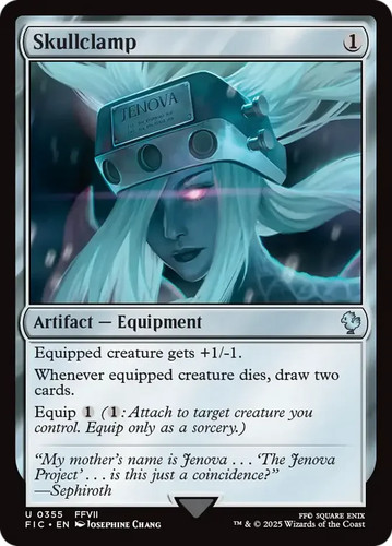 Mtg skullclamp fic nm - mtg,