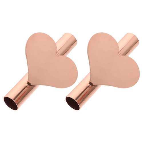 2pcs flower tube - 2pcs, mounted