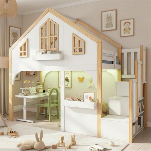 3ft single wooden treehouse - single,