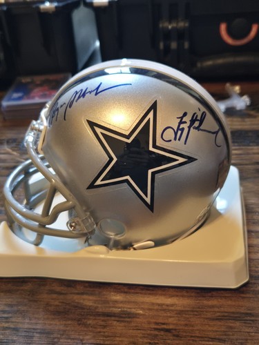 Mini helmet signed troy - helmet,