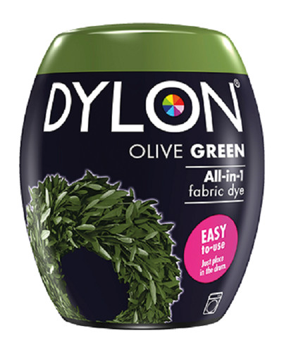 Dylon olive green dye - green, pod