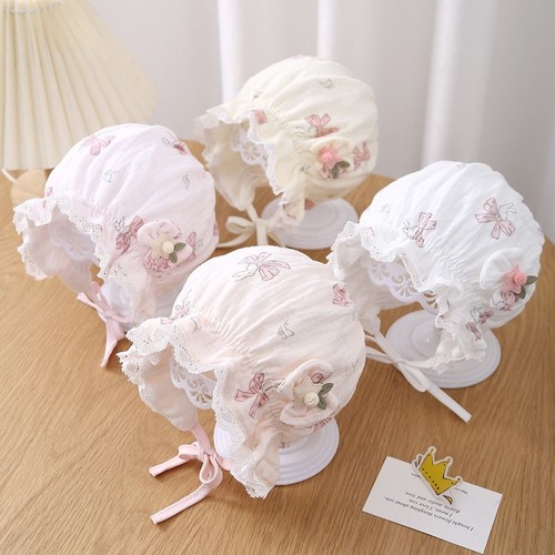 12m baby girl bonnet - ,