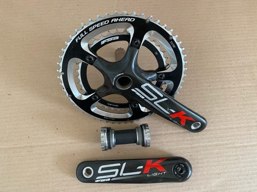 Fsa light carbon chainset - light,