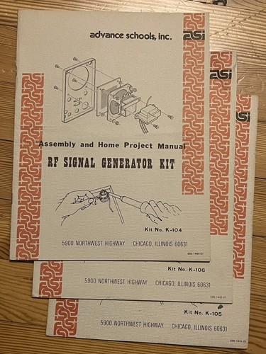 1962 advance schools signal - 1962, rf