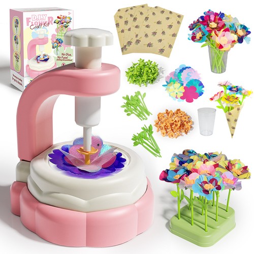 Fabric flower making - making, bouquets