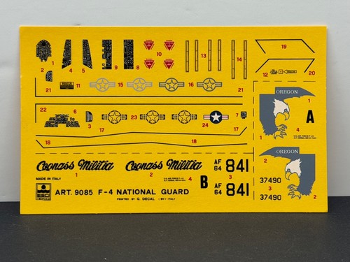 Decals esci ertl f4 - 1:72,