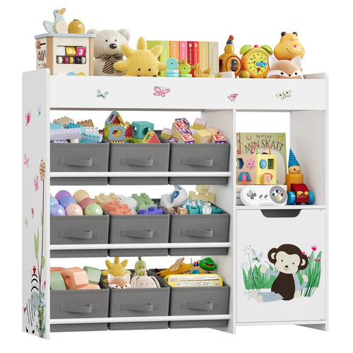 Toy storage unit tier - storage, 3-tier