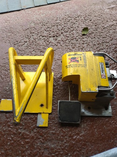 Ferno stretcher lock - and, load