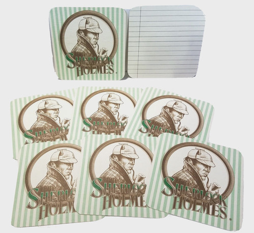 Sherlock holmes paper coasters - sherlock,