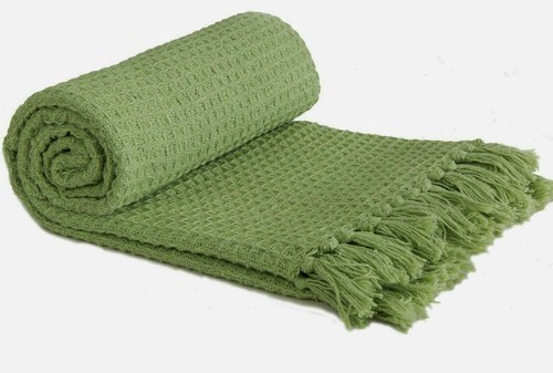 100 cotton throw blanket for - cotton,
