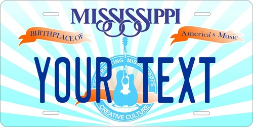 Mississippi 2012 license plate - mississippi,