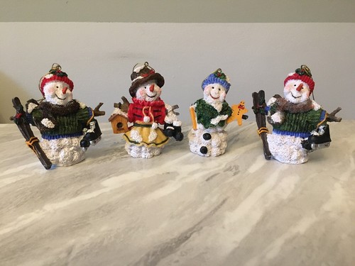 Resin snowman christmas - x,