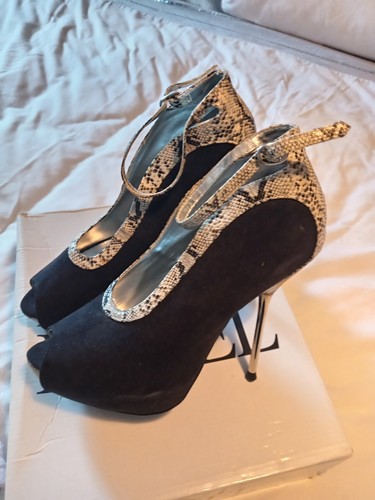 Brand new shoes black velvet - shoes,,