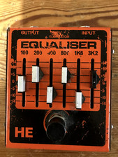 Rare HE Equaliser Guitar Pedal. Similar to Guyatone PS-105