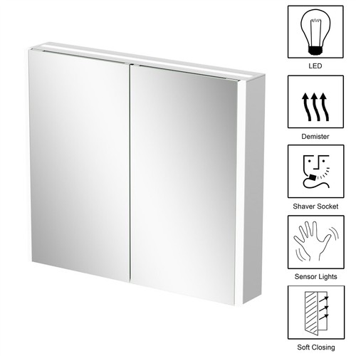 Luxury bathroom mirror cabinet - bathroom,