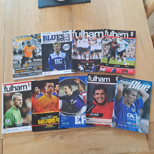 Chelsea away programme - 9,