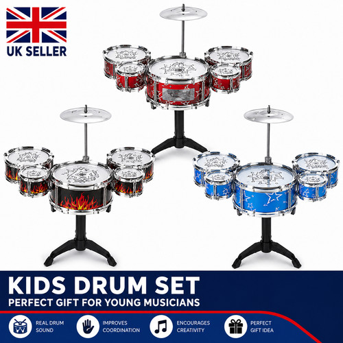 Kids drum set for - drum, beginners